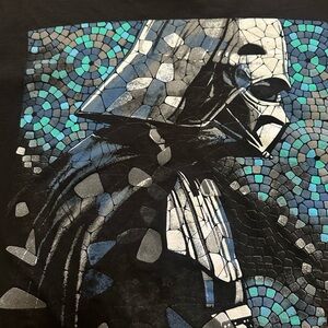 Star Wars Black and Blue Mosaic Shirt